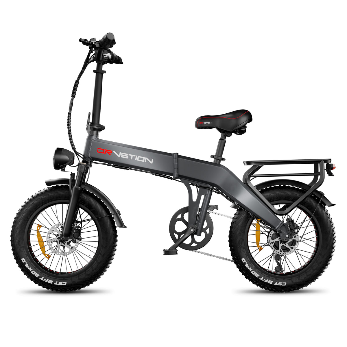 Drvetion BT20 — grey e-bike opposite side view