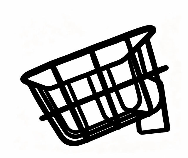 Front shopping basket
