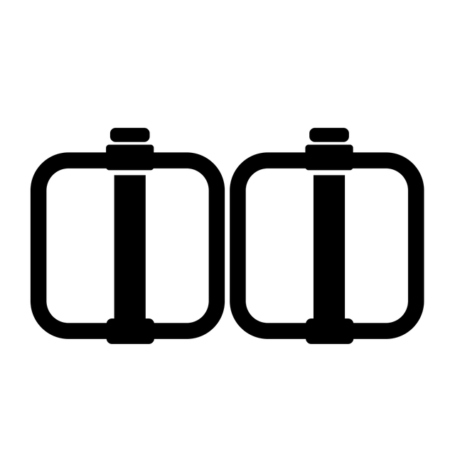 Folding pedal