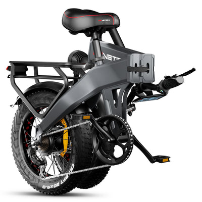 Drvetion BT20 — grey e-bike in folded configuration