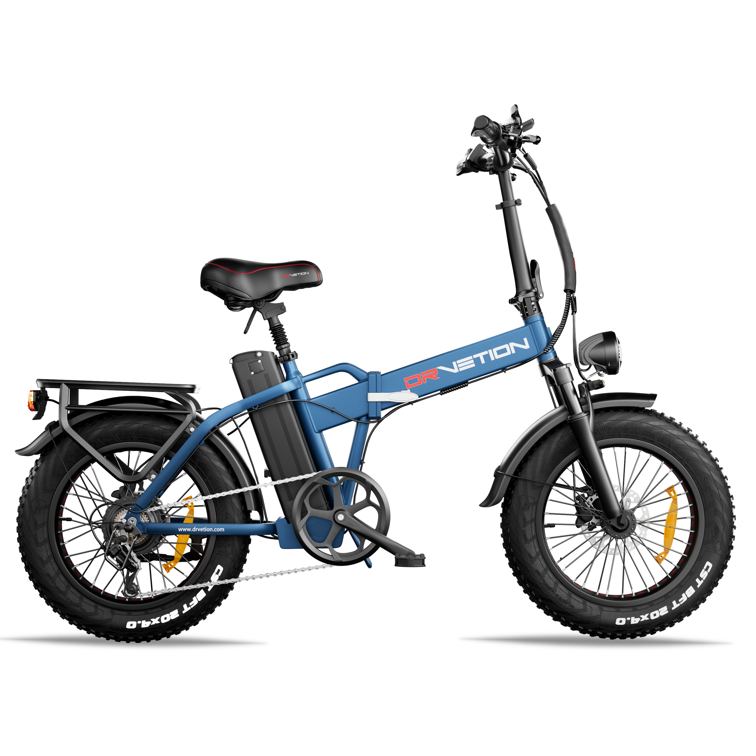 AT20 PRO Folding Fat Tire E-Bike | Drvetion