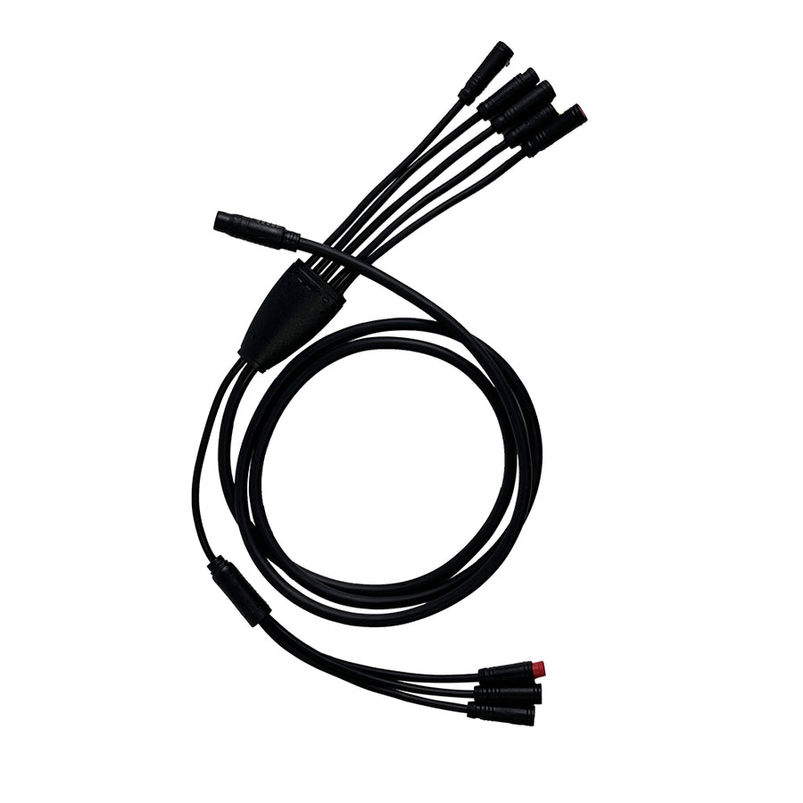 DRVETION Main Line Of Waterproof Line (With Front Left And Right Lights)