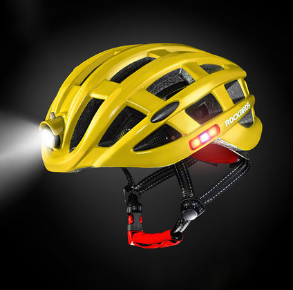 Bicycle Warning Light Alarm Helmet