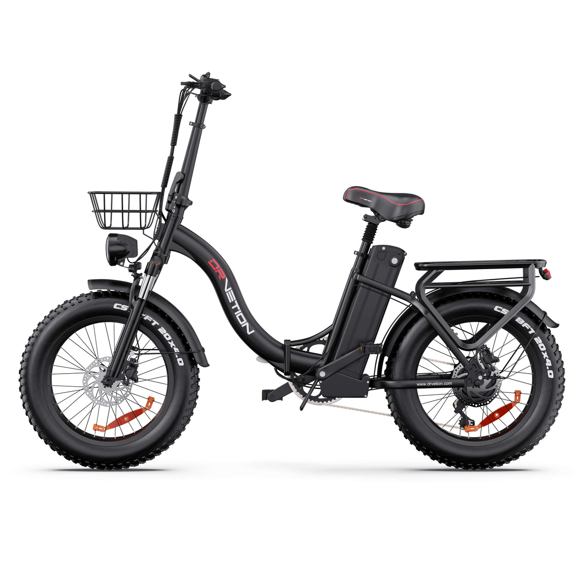 Drvetion CT20 PRO MAX — opposite side view with step-through frame