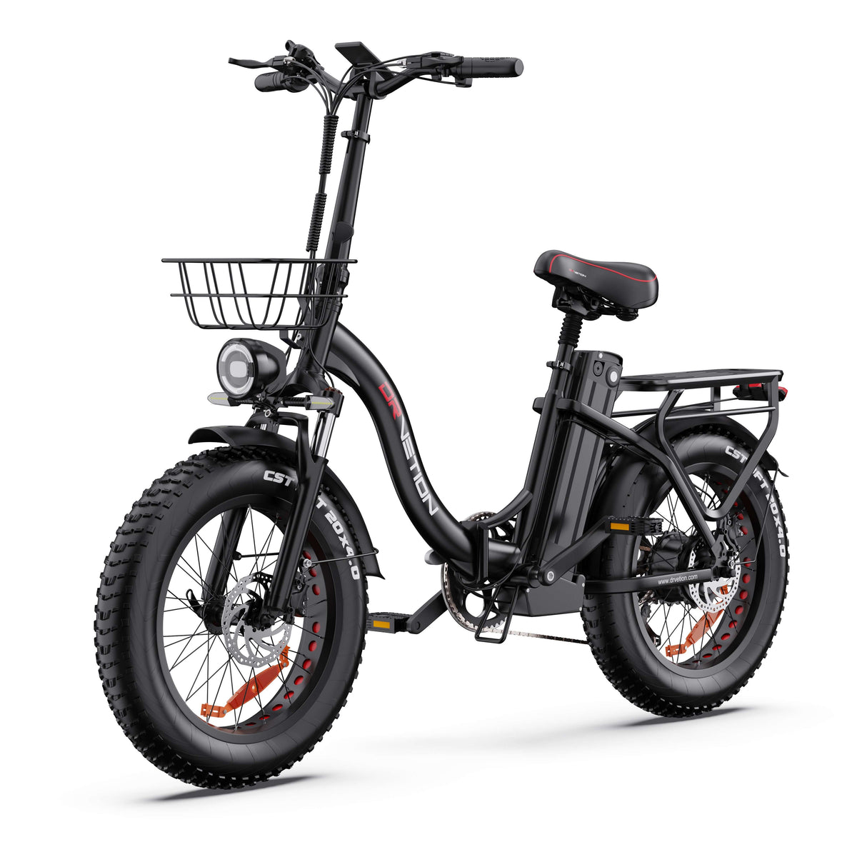 Drvetion CT20 PRO MAX — front three-quarter view with fat tires