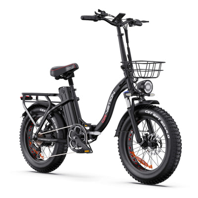 Drvetion CT20 PRO MAX — front view with basket and headlight