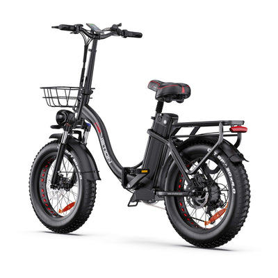 Drvetion CT20 PRO MAX — rear view showing rear light and battery