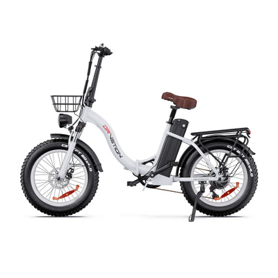 Drvetion CT20 — white e-bike opposite side view